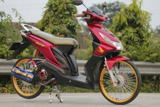 Modifikasi Motor Beat Karburator Keren & Simple