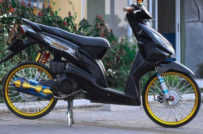 Modifikasi Motor Beat Karburator Keren & Simple