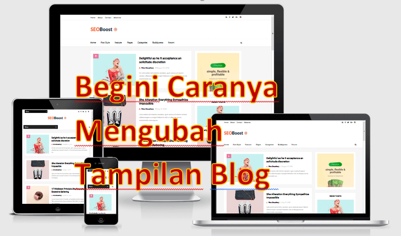  Cara  Memasang  Mengedit Template  Blogger Gratis dan Keren